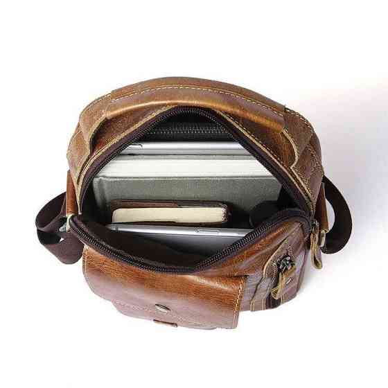 Сумка мужская Vintage 14766 Светло-коричневая Киев