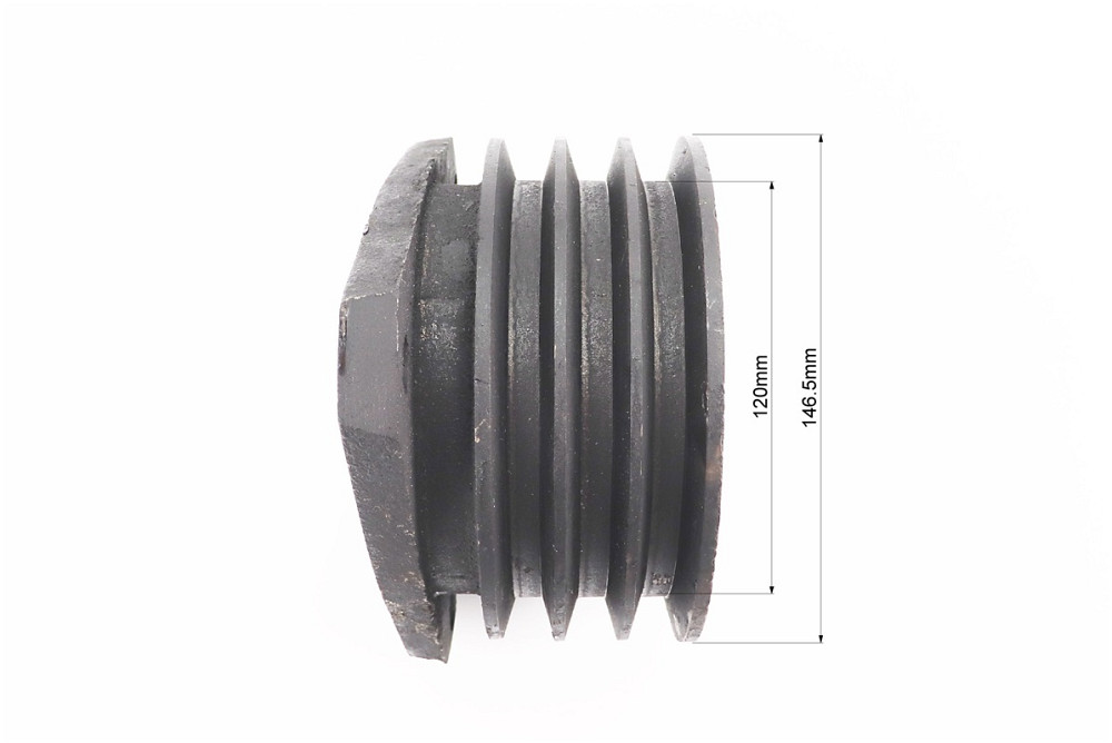 Шків 3-х пазний D-150mm (три пази під ремінь SPB) Lотв.-137mm Киев - изображение 3