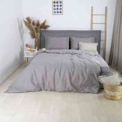 Постільна білизна Tiare 90 Сатин Страйп Кольоровий полуторний (90_Stripe_pl) Вінниця