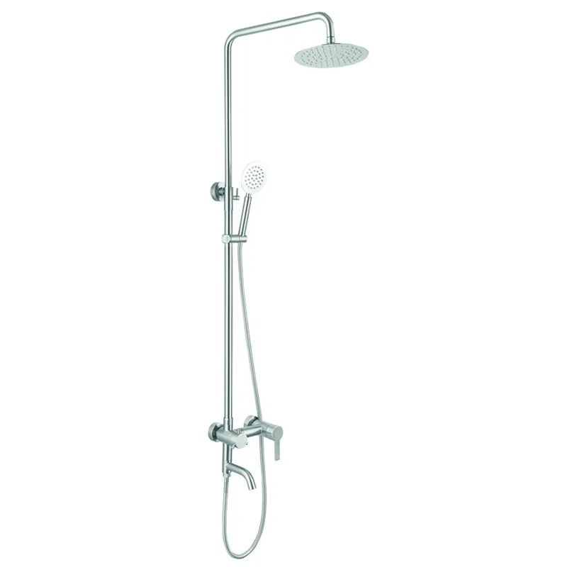 Сучасна душова колонна зі змішувачем з нержавіючої сталі SUS304 Zerix NOX-009-J (ZX3263) Харків - фото 1