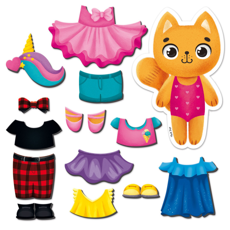 Магнитная игра Одевашка 