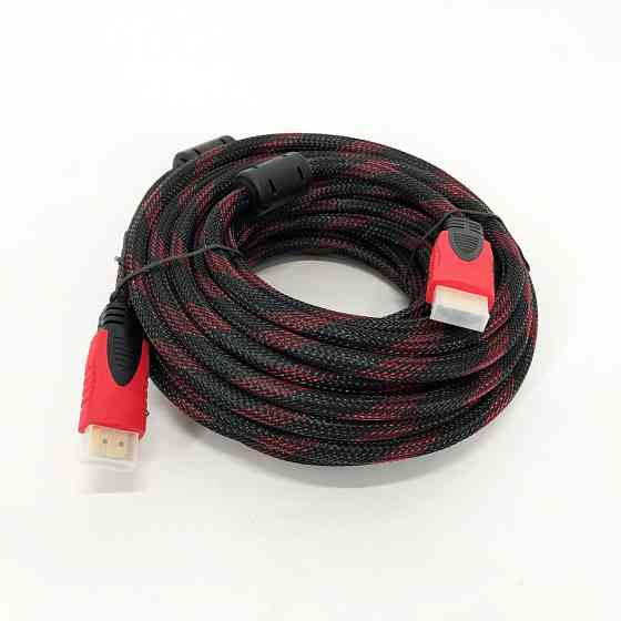 Кабель HDMI - HDMI 10m усиленный в обмотке 10м шнур EI-89 Львов
