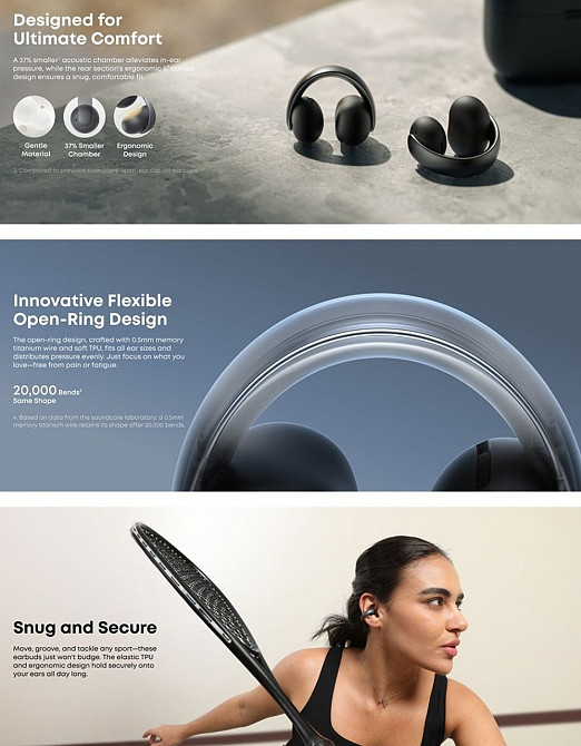 Anker soundcore AeroClip. Харьков - изображение 1