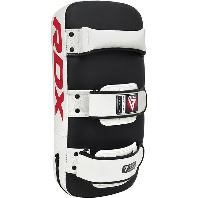 Пади для тайського боксу RDX T1 Curved Thai Kick Pad White  (1 шт.) Каменское - изображение 3