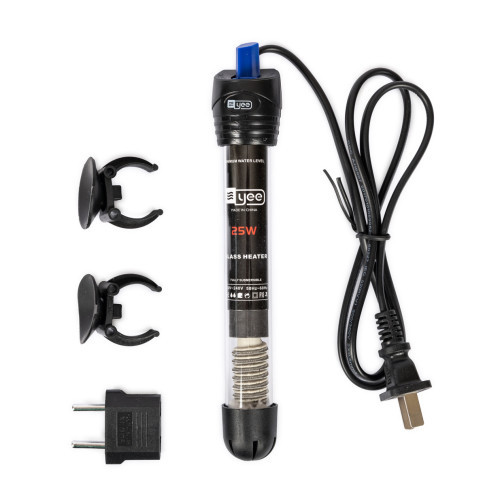 Обігрівач Yee для акваріума YGH-25 скляний 20см 25 Вт Київ - фото 1