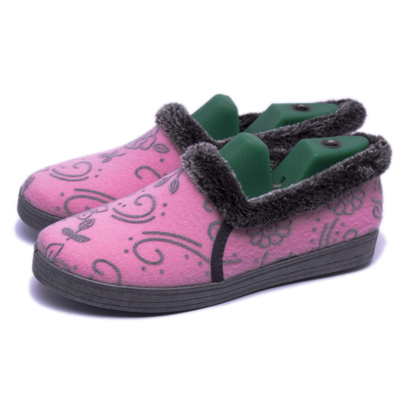 Капці жіночі із задником теплі домашні, рожеві бабуші Одеса - фото 3