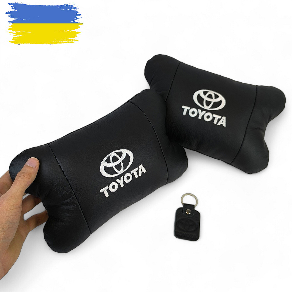 Подушка с логотипом бренда Toyota, Подушка для голови в авто, Подголовник для сиденья автомобиля KG-33 Львов - изображение 13