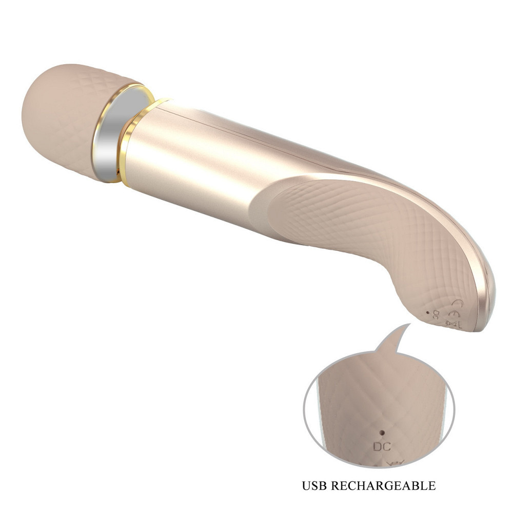 Вибромассажер микрофон PRETTY LOVE Interesting Massager Gold, 29 х 5.8 см Sex Aura Киев - изображение 8
