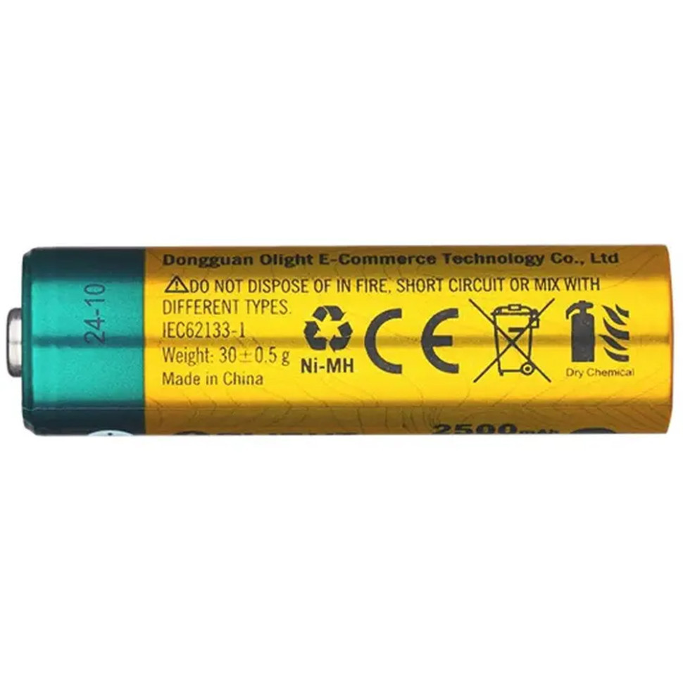 Набір акумуляторів Olight B Pro AA 2100 mAh. 8 шт Київ - фото 3