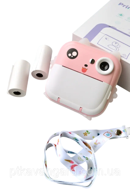 Фотоаппарат детский с мгновенной печатью 