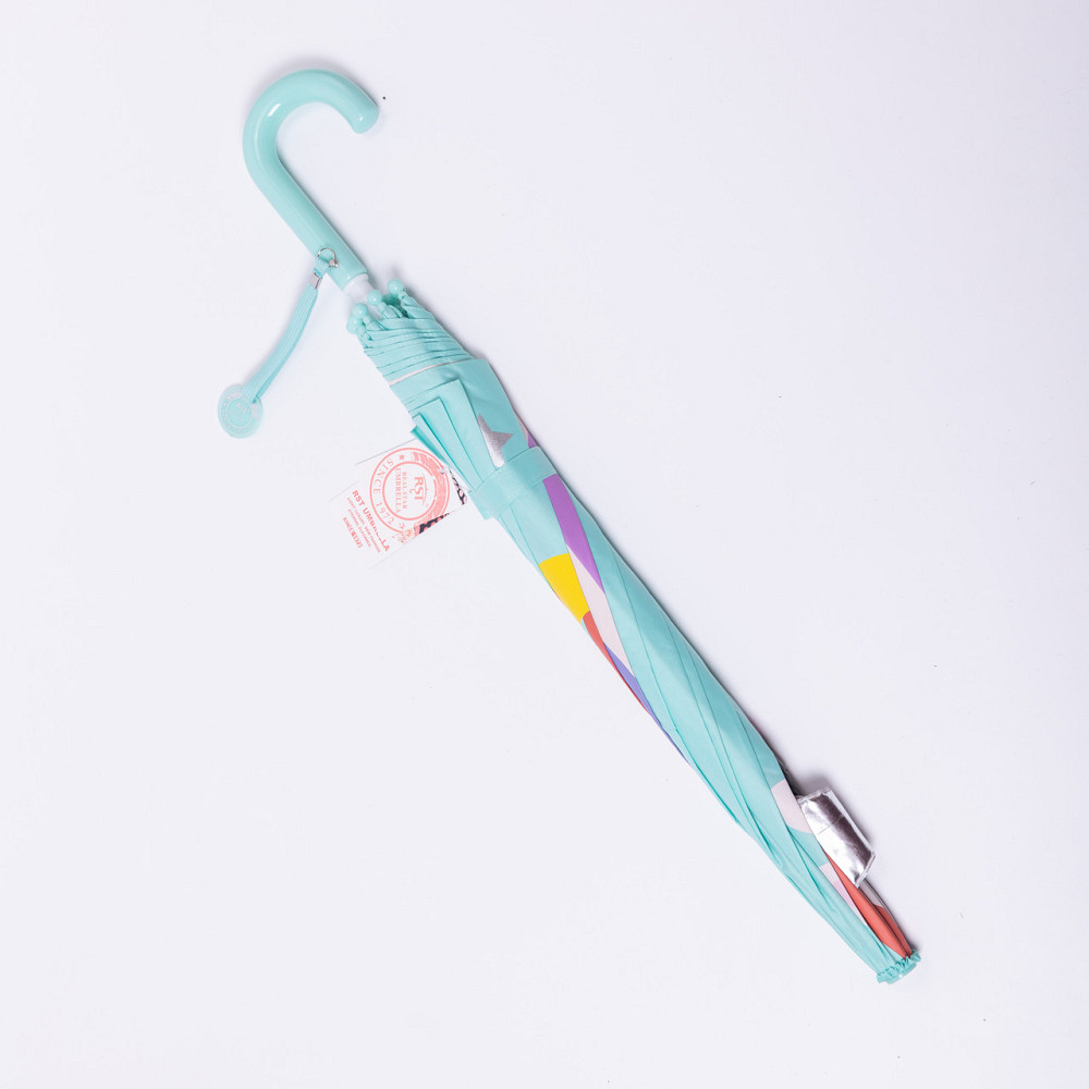 Yiwu Класична дитяча парасолька-тростина механічна з поліестеру міцна надійна 8 спиць діаметр 8 Коломия - фото 2