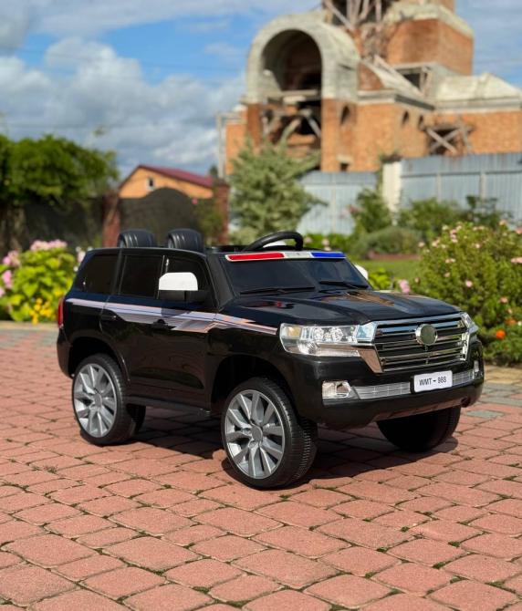 Детский электромобиль Полицейский внедорожник (MP3, USB, качание, музыка, пульт, открывание дверцы, LED-свет) Киев - изображение 6