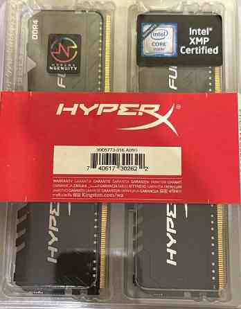 HyperX Fury RGB DDR4 16GB (2x8GB) 3600MHz. Харків