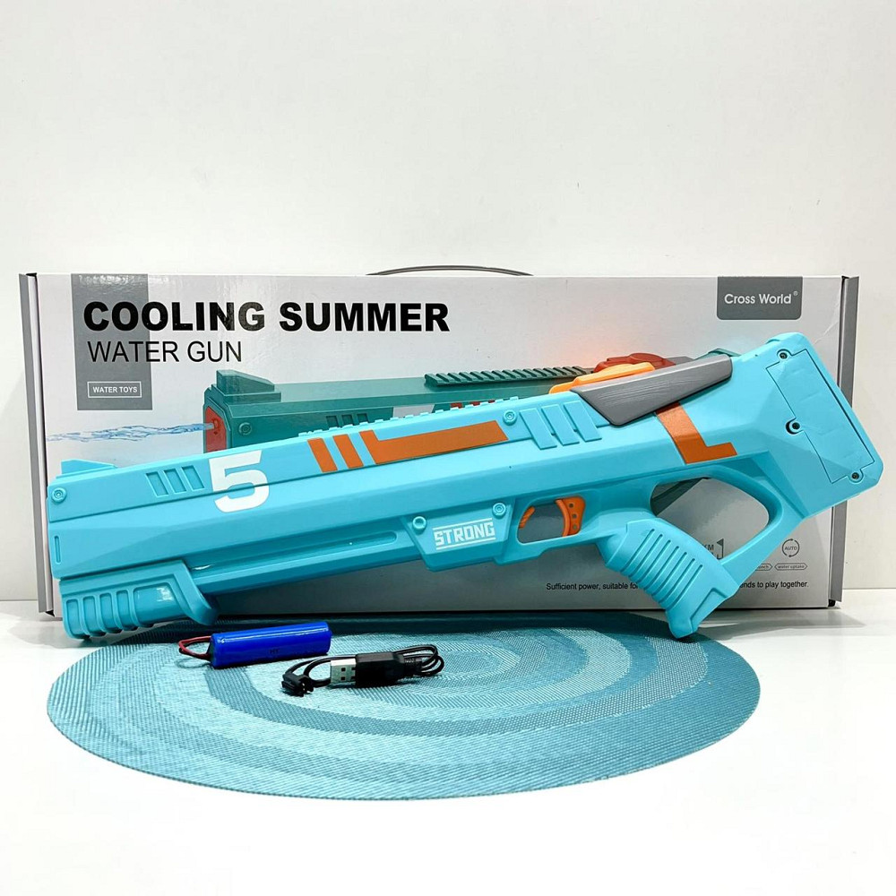 Автомат водяний на акумуляторі 51см Блакитний (78828) Чернигов - изображение 1