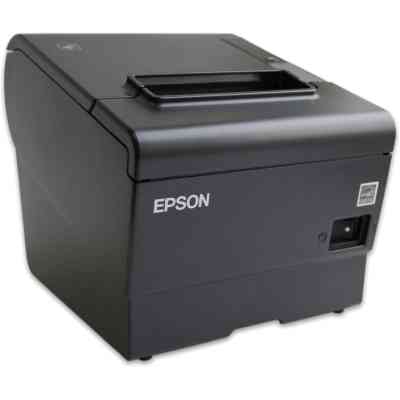 Принтер чеков Epson TM-T88VII USB, Ethernet, Serial, PS, Buzz, Black (C31CJ57112) Винница