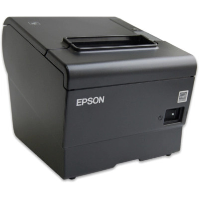 Принтер чеков Epson TM-T88VII USB, Ethernet, Serial, PS, Buzz, Black (C31CJ57112) Винница - изображение 1