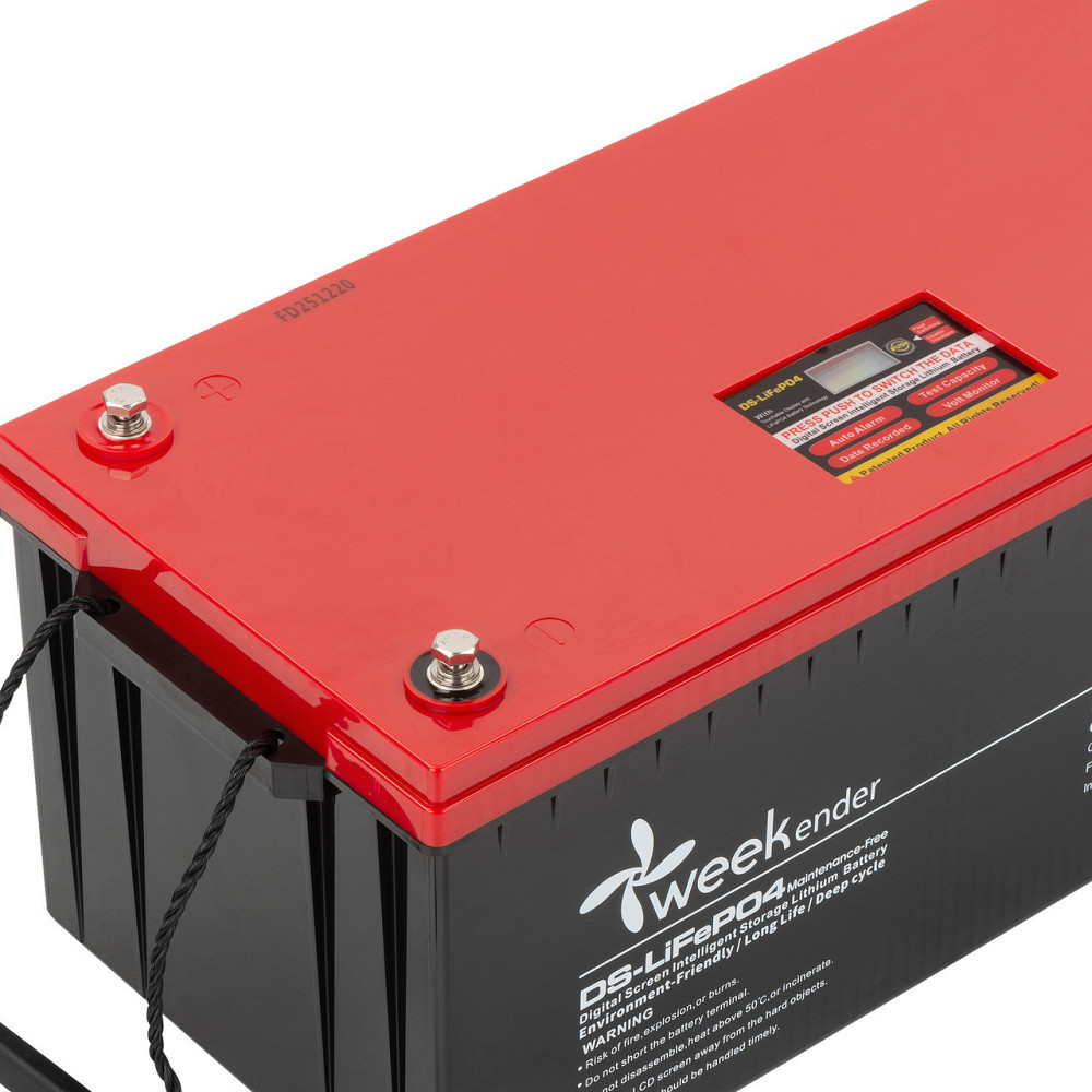 Литий ферумный аккумулятор с дисплеем Weekender IP66 CNLFP200-12.8(DS) 2026 год Киев - изображение 2
