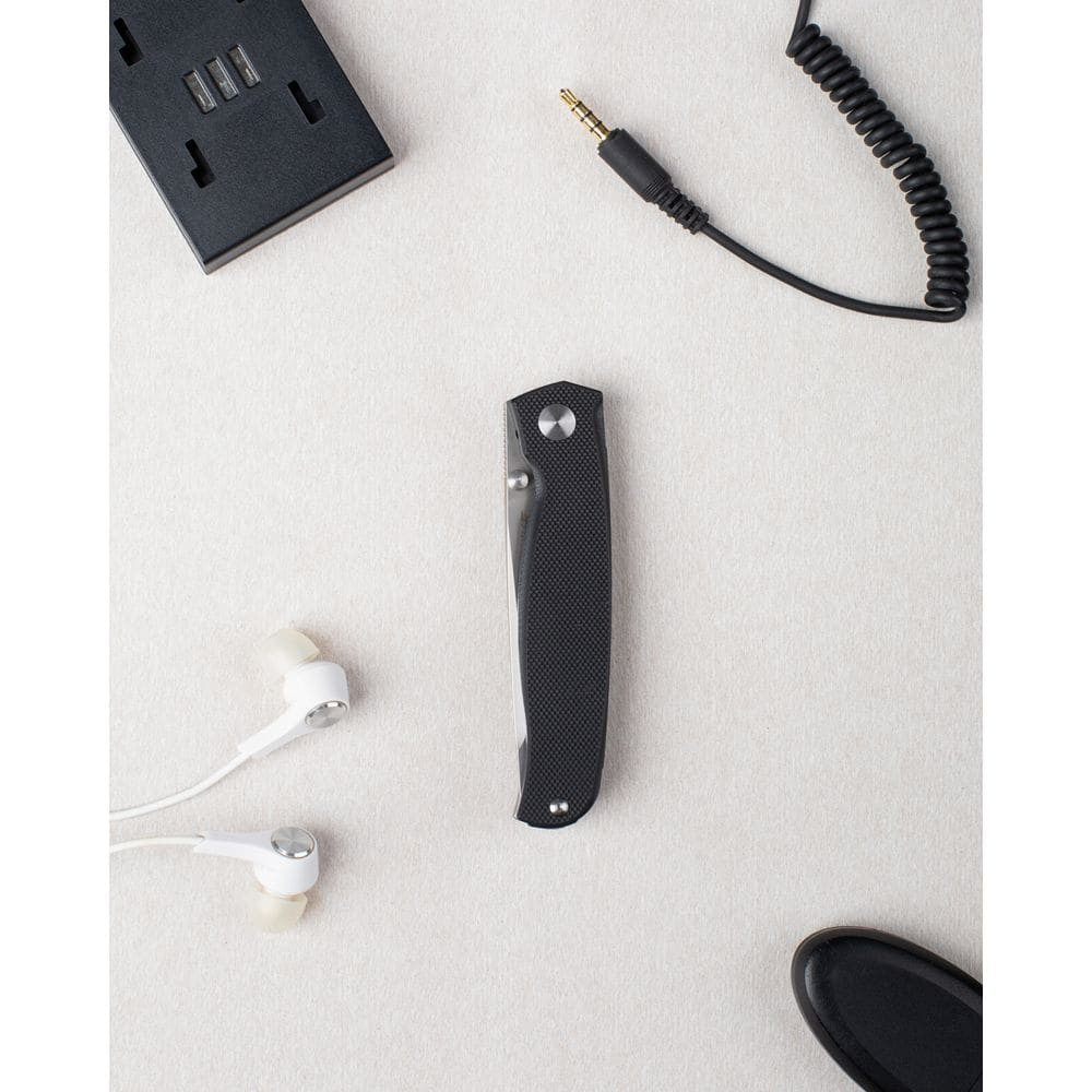 Ніж складаний кишеньковий Ruike M661-TZ, (7.4 см) steel 154СМ / G10 чорний Київ - фото 14