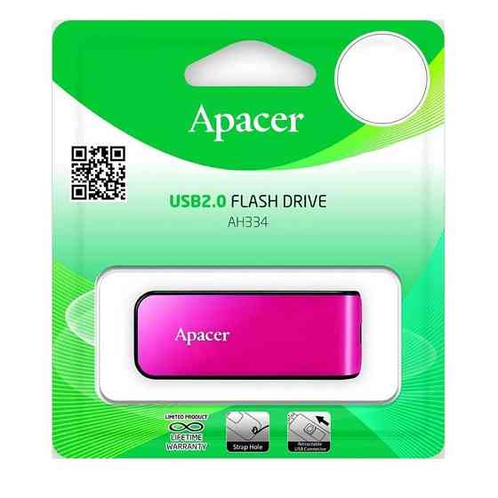 Флеш-накопичувач Apacer USB 2.0 AH334 32Gb Pink Київ