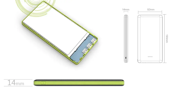 Зовнішній акумулятор Power Bank Pineng PN-917 20000mAh (Чорний) Вінниця - фото 5