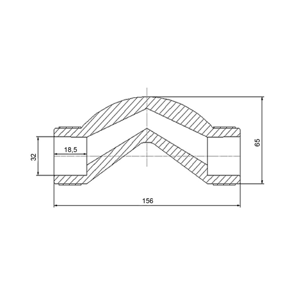 Обведення короткий PPR Blue Ocean 32 Київ - фото 2