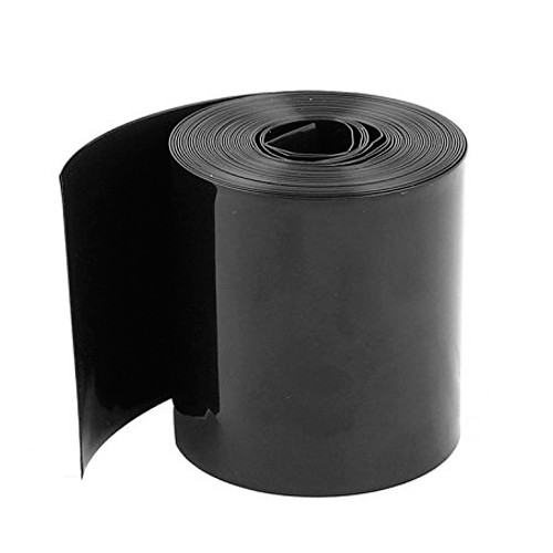 Термозбіжна трубка ПВХ 150x0.15мм, 1м, чорна Вінниця - фото 5