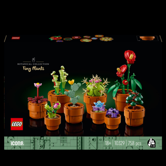 Конструктор LEGO Botanicals Мініатюрні рослини 758 деталей (10329) Харків
