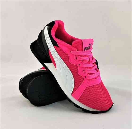 Женские Кроссовки Puma Розовые Тканевые Пума Сеточка (размеры: 36,37,38,39,40) Днепр