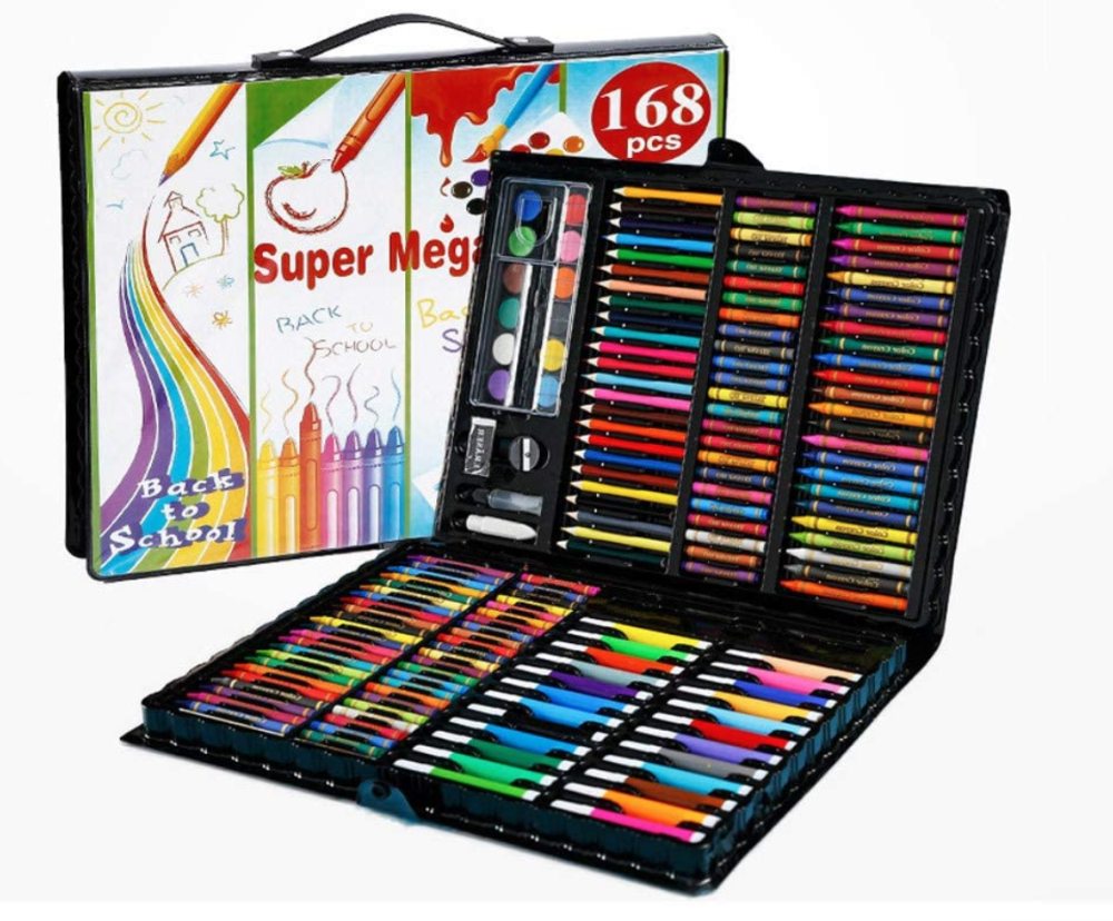 Акція! Великий набір для малювання на 168 предметів, Набір для дитячої творчості та креативу Кам'янець-Подільський - фото 1