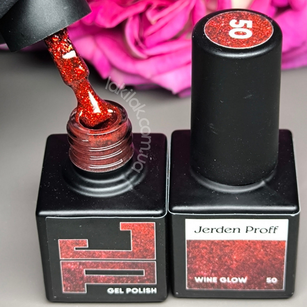 Гель-лак Jerden Proff №50 (винне сяйво) 5 мл Херсон - изображение 1