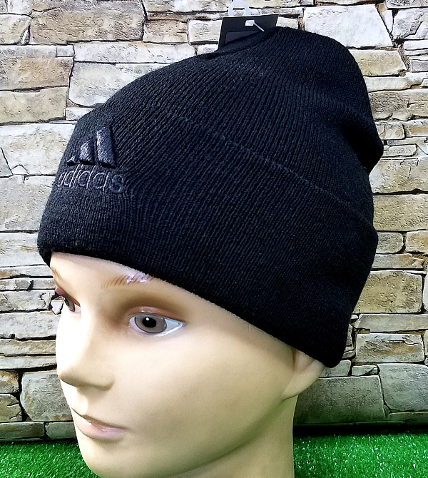 Шапка лопата стильная с отворотом  Adidas Originals Киев - изображение 3