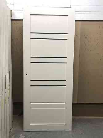 Двери экошпон, Полотно, серия TETRA  , Модель Т-01 (сатин) Цвет: Крем мат. (НОВИНКА) Сатин Киев