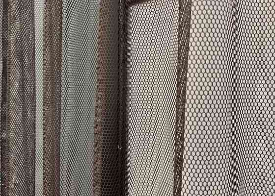 Кухонна арка VR-Textil № 000к грек-сітка "Соти" венге 280х150 см (51-267) Київ