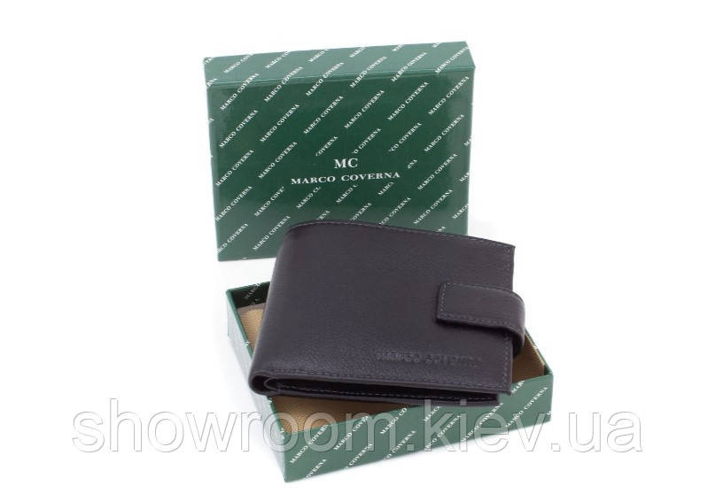 Мужское кожаное портмоне с монетницей Marco Coverna (821) Киев - изображение 1