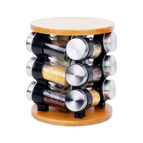 ОРГАНАЙЗЕР – КАРУСЕЛЬ ДЛЯ спецій на 12 ємкостей КАРЛО (ШТ) 3188 ABA-OPT Одесса