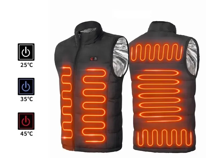 Жилетка с USB подогревом, 9 зон обогрева Коломыя - изображение 4