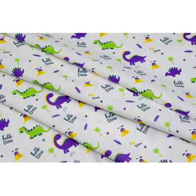 Детский постельный набор Home Line Динозаврика (салатово-фиолетовый) (183367) Винница