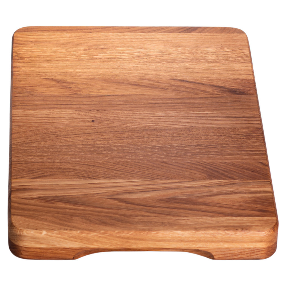 Lugi Кухонна обробна дошка дерев'яна 40×25 см прямокутна Lugi C34W250400D Коломия - фото 4