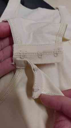 Боди с коротким рукавом глубокий вырез Ozkan 0601 Бежевый, M Киев