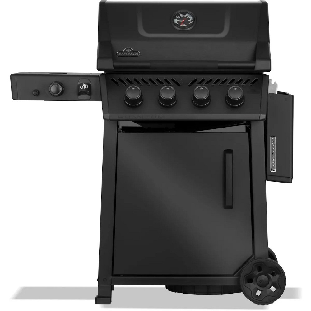 Газовый гриль Napoleon Phantom Freestyle Pro 425 с боковой горелкой SIZZLE ZONE и дверцей, черный мат FP425DSIBPK-1-UA-PHM Код: Ровно - изображение 5