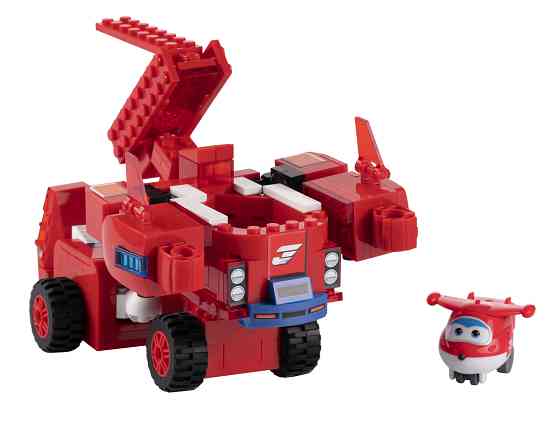 Конструктор-трансформер Super Wings Small Blocks 2в1 Buildable Transforming Vehicle Джетт (Jett) Київ