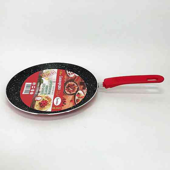 Сковорода з бакелітовим покриттям Con, Пательня для смаження, Глибока пательня для кухні HS-77 Львів
