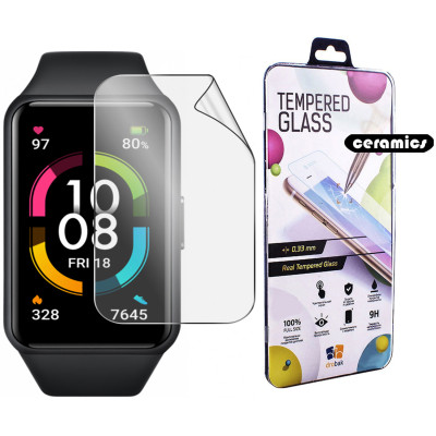 Скло захисне Drobak glass-film Ceramics Honor Band 6 (313149) Вінниця - фото 1