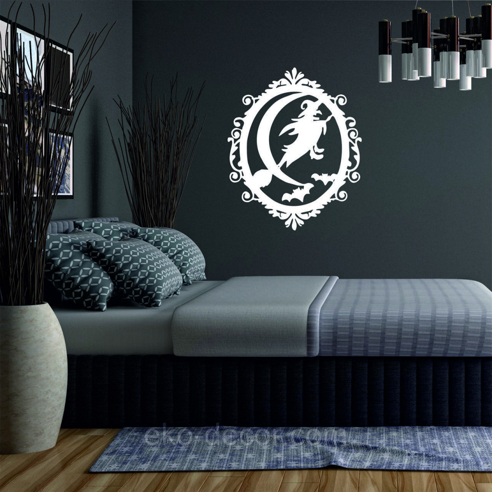 Декоративне настінне Панно «Ведьма», Декор на стіну 110*90 см, Білий Київ - фото 2