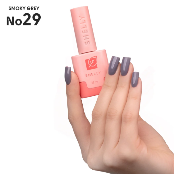 Гель-лак для ногтей 29 Smoky Grey Shelly 12 мл Киев