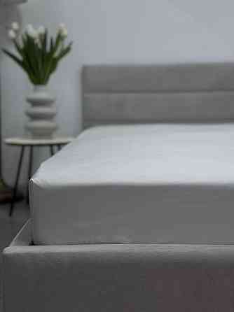 Ecotton Простирадло на резинці Ecotton 140х200 см білий Сream White 24581 Коломия