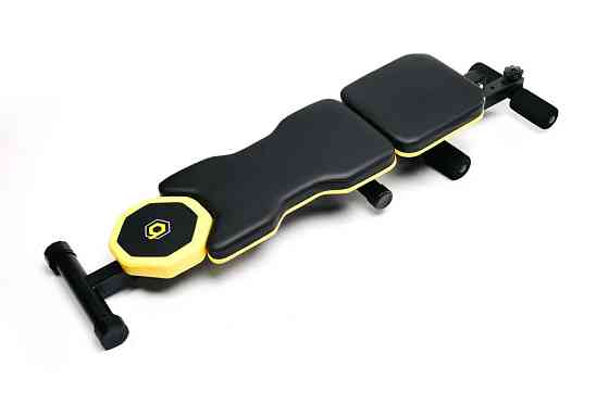 Тренувальна лава для дому та спортзалу універсальна регульована Спортивна лава для тренувань Besport Київ