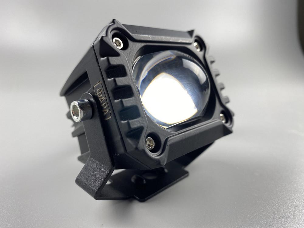 Фара-LED Квадрат 20W светодиодная дополнительная противотуманная led chip CREE 2525 с защитным кожухом Мукачево - изображение 4