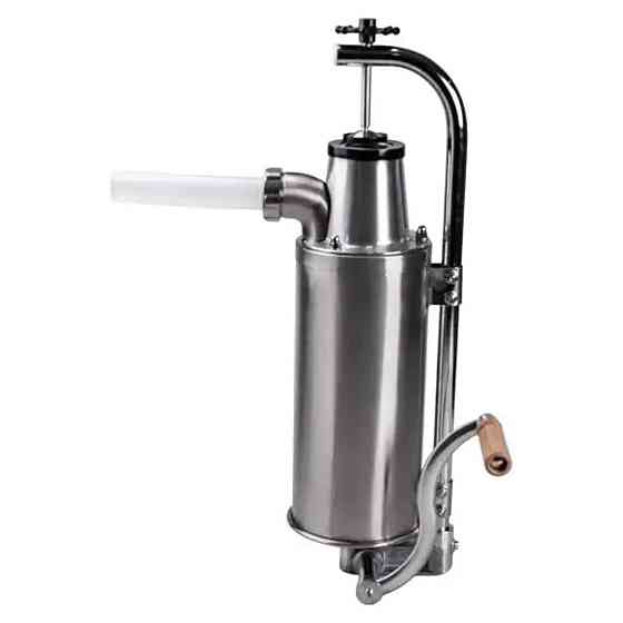 Вертикальный шприц для колбасы 3 л из нержавеющей стали шприц колбасный 4 насадки 16788-7 Киев