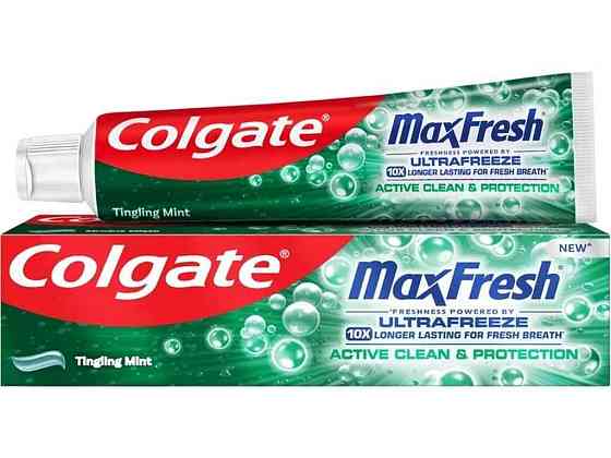 Зубна паста 75мл Max Fresh Ultrafrze Active CleanProtect ТМ COLGATE Київ